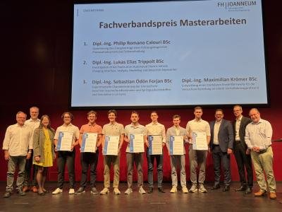 v.l.n.r. Peter Piffl-Percevic, Kurt Steiner, Corinna Engelhardt-Nowitzki, Daniel Perina, Jonas Julian Klinser, Clemens Kontrus, Sebastian Ödon Forjan, Maximilian Krömer, Lukas Elias Trippolt, Philip Romano Caluori, Lukas Walter, Martin Payer, Andreas Gaggl